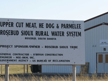 RST Rural Water building signage
